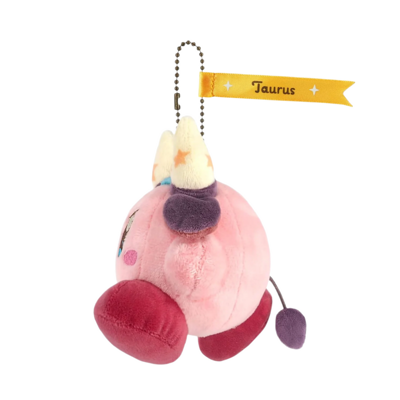 SAN-EI Kirby Horoscope Collection Plush (Taurus) 三英 星之卡比星座系列公仔挂件 (金牛座)