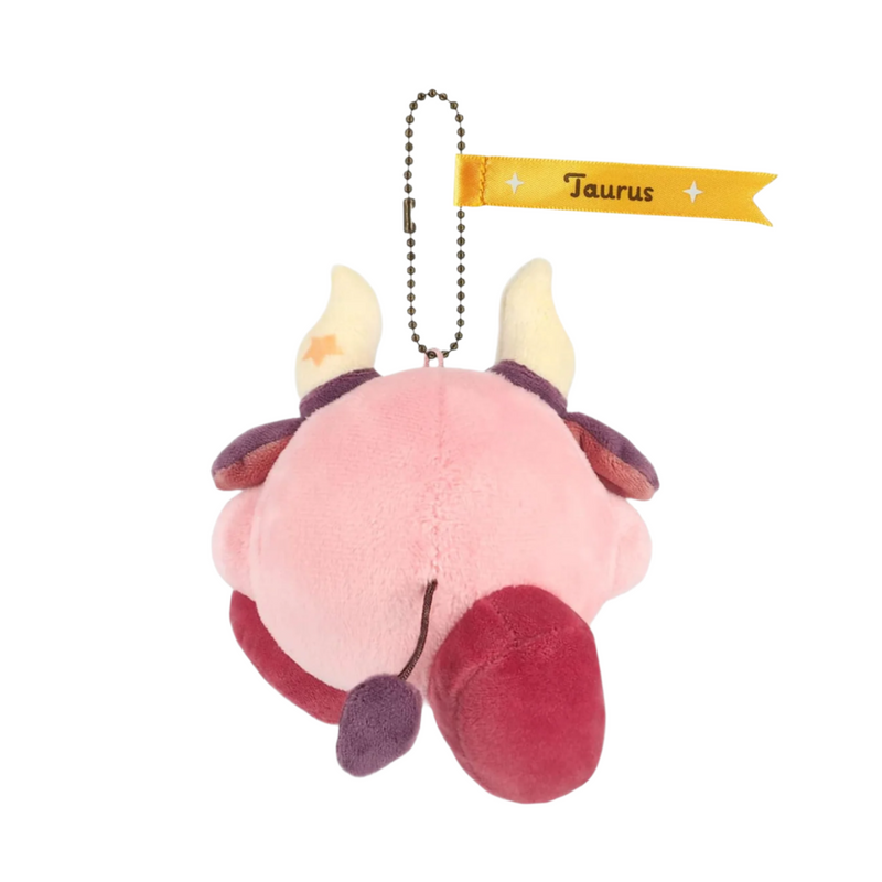 SAN-EI Kirby Horoscope Collection Plush (Taurus) 三英 星之卡比星座系列公仔挂件 (金牛座)