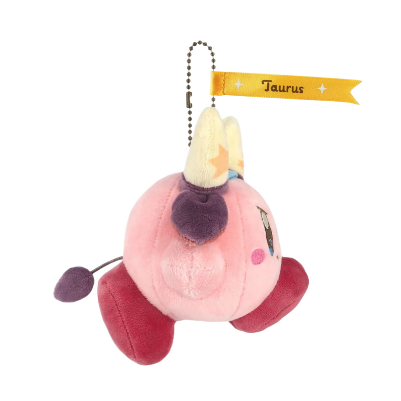 SAN-EI Kirby Horoscope Collection Plush (Taurus) 三英 星之卡比星座系列公仔挂件 (金牛座)