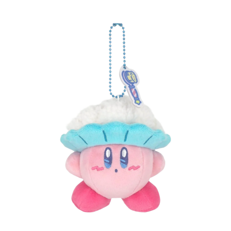 SAN-EI Kirby's Dream Bubble Kirby Plush Keychain 三英 星之卡比甜梦系列泡泡卡比公仔挂件