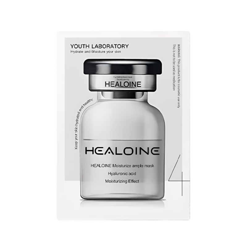 HEALOINE Moisturize Ample Mask 10pcs/Box 稀洛因 白水光精华素补水面膜 10片/盒