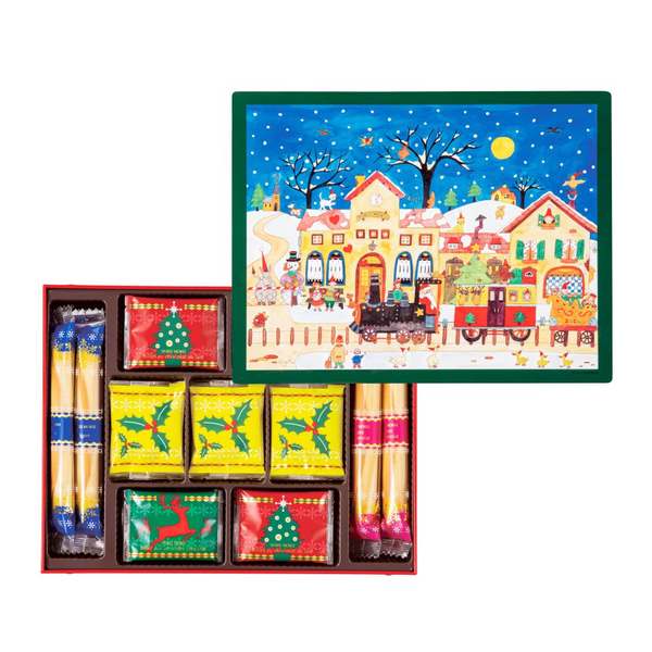 YOKU MOKU 2024 Holiday Season Assortment 46pcs/Box 日本YOKU MOKU 2024圣诞限定曲奇饼干蛋卷礼盒 46枚入