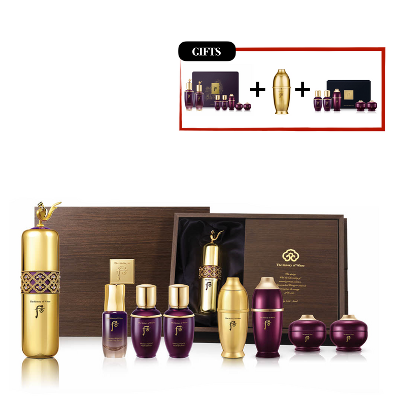 [Pre-Order] THE HISTORY OF WHOO Hwanyu Signature Ampoule Set (Gift Included) [提前预定] 韩国后 还幼全草苏醒安瓶套装 (附赠品)