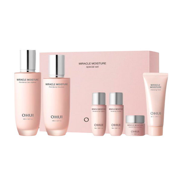 [Pre-Order] O HUI Miracle Moisture Pink Barrier 2pcs Special Set (Gift Included) [提前预定] 欧惠 水分惊喜2件套装 (附赠品)