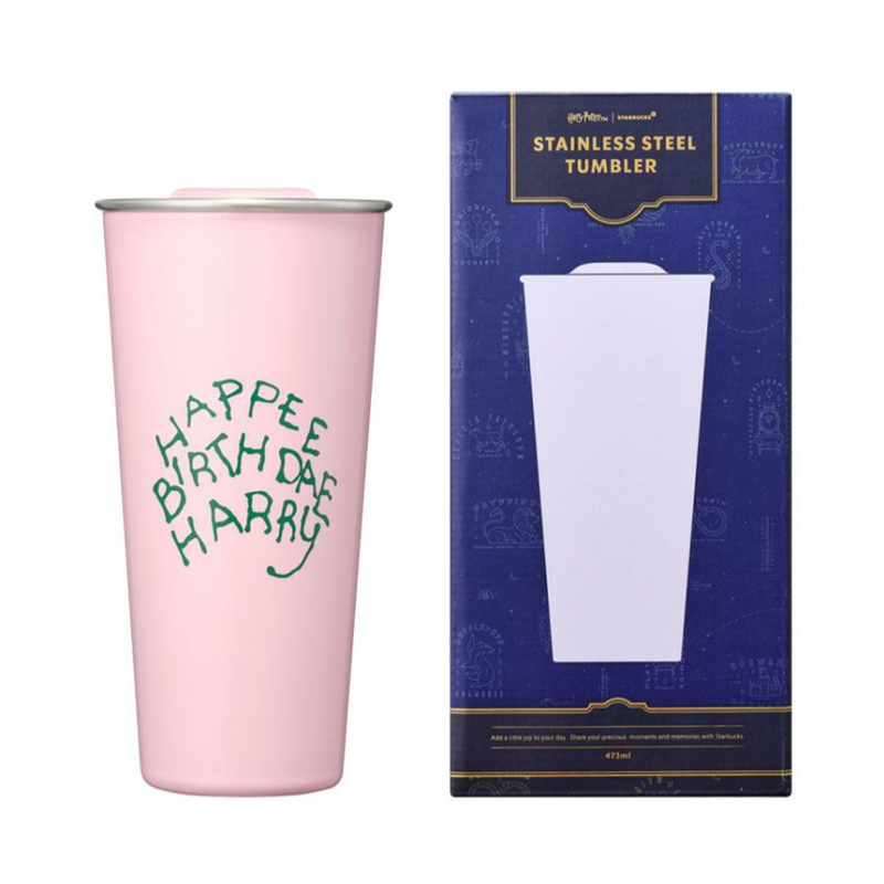 [Pre-Order] Korean SBUX HP New Year Magical Miracle Series SS HP DW To Go Tumbler 473ml [预售] 韩国星巴克 哈利波特新年神奇奇迹系列 哈利波特随行保温杯 473ml