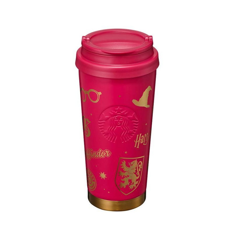 [Pre-Order] Korean SBUX HP New Year Magical Miracle Series SS Gryffin dor Elma Tumbler 473ml [预售] 韩国星巴克 哈利波特新年神奇奇迹系列 SS格兰芬多艾尔玛保温杯 473ml