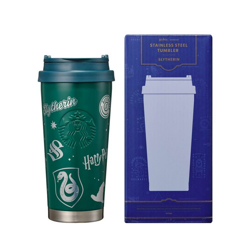 [Pre-Order] Korean SBUX HP New Year Magical Miracle Series SS Sly therin Elma Tumbler 473ml [预售] 韩国星巴克 哈利波特新年神奇奇迹系列 SS斯莱特林艾尔玛保温杯 473ml