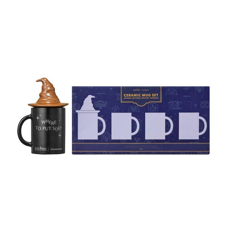 [Pre-Order] Korean SBUX HP New Year Magical Miracle Series Harry P Dorm Mug Set [预售] 韩国星巴克 哈利波特新年神奇奇迹系列 哈利波特宿舍马克杯套装