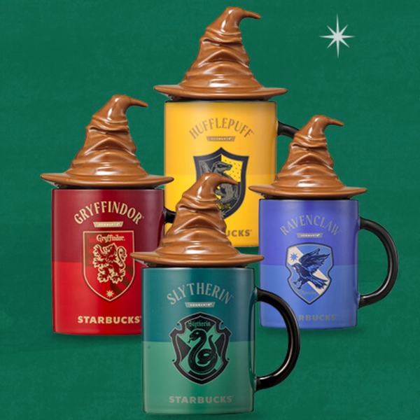 [Pre-Order] Korean SBUX HP New Year Magical Miracle Series Harry P Dorm Mug Set [预售] 韩国星巴克 哈利波特新年神奇奇迹系列 哈利波特宿舍马克杯套装