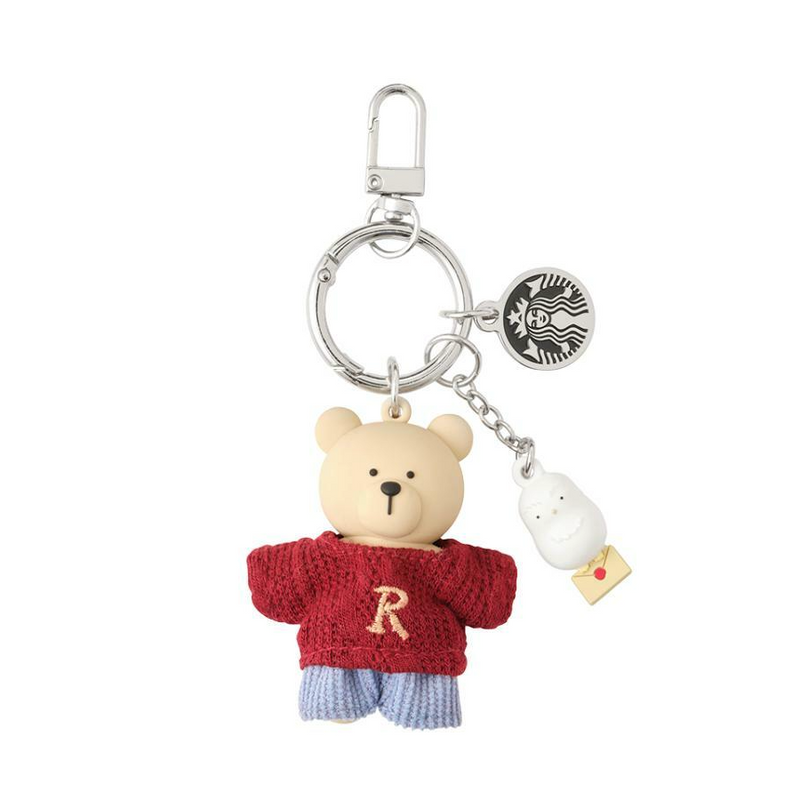 [Pre-Order] Korean SBUX HP New Year Magical Miracle Series Harry P Bearista Keychain [预售] 韩国星巴克 哈利波特新年神奇奇迹系列 哈利波特小熊钥匙吊饰