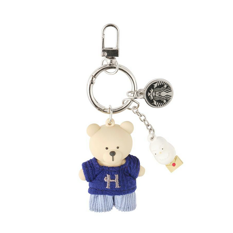 [Pre-Order] Korean SBUX HP New Year Magical Miracle Series Harry P Bearista Keychain [预售] 韩国星巴克 哈利波特新年神奇奇迹系列 哈利波特小熊钥匙吊饰