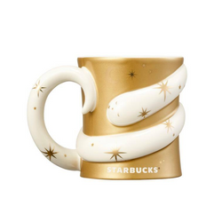 [Pre-Order] Korean SBUX Dreaming Snake Series Dreaming Snake Gold Mug 355ml [预售] 韩国星巴克 新年梦幻蛇系列 梦幻蛇马克杯 355ml