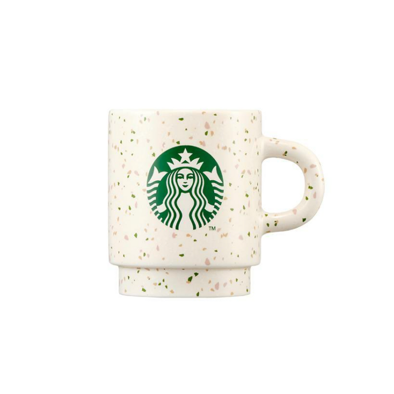 [Pre-Order] Korean SBUX Brighten Your Day Series Flower Market Terrazzo Mug & Saucer [预售] 韩国星巴克 照亮您的一天系列 花市水磨石杯碟 300ml 300ml