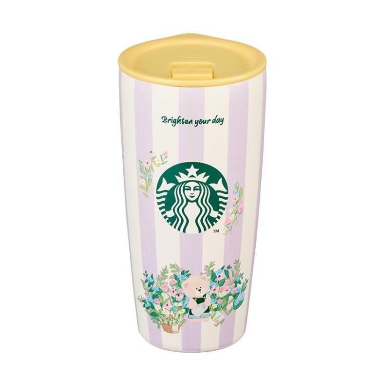 [Pre-Order] Korean SBUX Brighten Your Day Series SS Flower Market MIIR Tahoma Tumbler [预售] 韩国星巴克 照亮您的一天系列 SS 花卉市场Mir Tahoma保温瓶 473ml