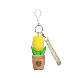 [Pre-Order] Korean SBUX Brighten Your Day Series Flower Market Baby Pot Keychain [预售] 韩国星巴克 照亮您的一天系列 花市小花盆钥匙扣