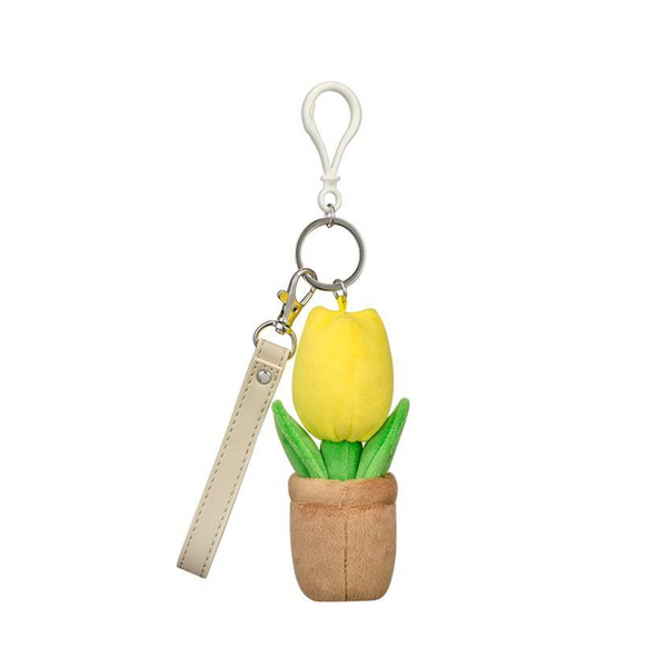 Korean SBUX Brighten Your Day Series Flower Market Baby Pot Keychain 韩国星巴克 照亮您的一天系列 花市小花盆钥匙扣