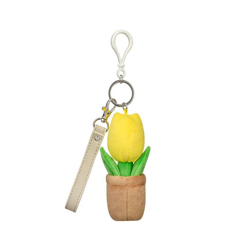 [Pre-Order] Korean SBUX Brighten Your Day Series Flower Market Baby Pot Keychain [预售] 韩国星巴克 照亮您的一天系列 花市小花盆钥匙扣