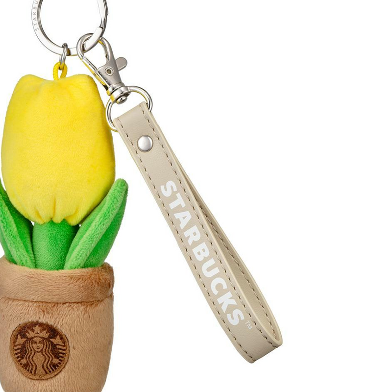 [Pre-Order] Korean SBUX Brighten Your Day Series Flower Market Baby Pot Keychain [预售] 韩国星巴克 照亮您的一天系列 花市小花盆钥匙扣