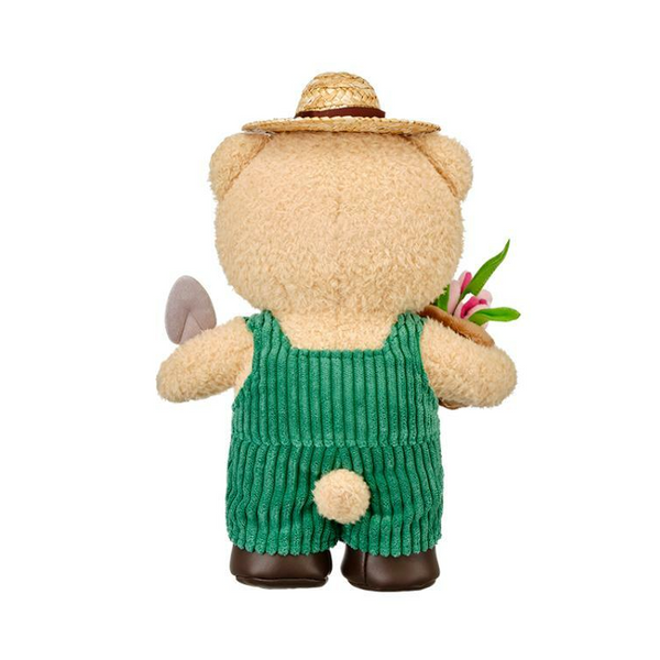 Korean SBUX Brighten Your Day Series Flower Market Gardener Bearista Plush 韩国星巴克 照亮您的一天系列 花市花园园丁小熊公仔