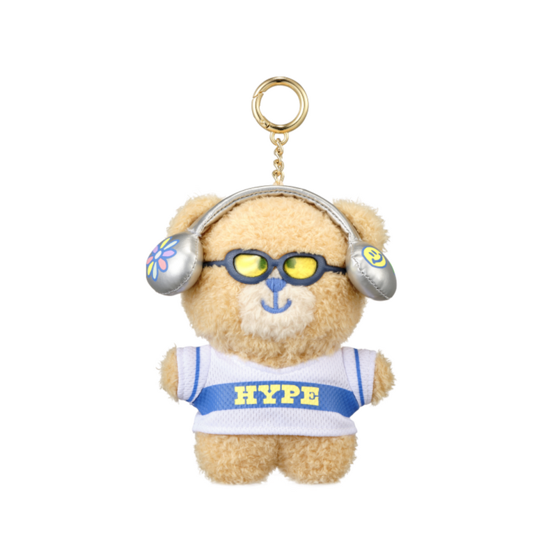 Korean Starbucks New Stars Joyful Campus Life Collection Campus Bearista Keyring 韩国星巴克 新星欢乐校园生活系列 校园小熊钥匙圈