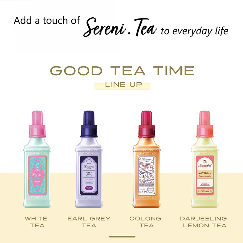 LAUNDRIN' Good Tea Time Limited Laundry Softener (Earl Grey Tea) 朗德林 限定款茶香柔软剂 (伯爵茶香) 600ml