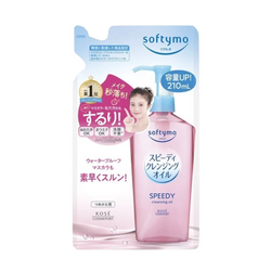 Kose Softymo Speedy Cleansing Oil Refill 高丝 SOFTYMO 干湿两用型卸妆油 补充装 210ml