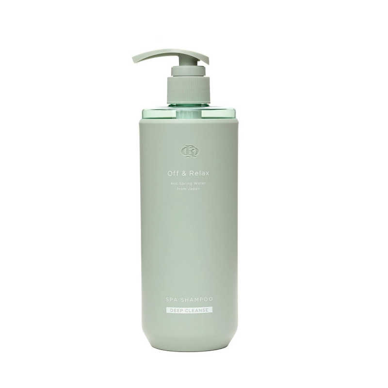 Off & Relax Hot Spring Water Deep Cleanse SPA Shampoo (Relaxing Forest) 日本OFF & RELAX温泉舒缓森林控油洗发水 460ml