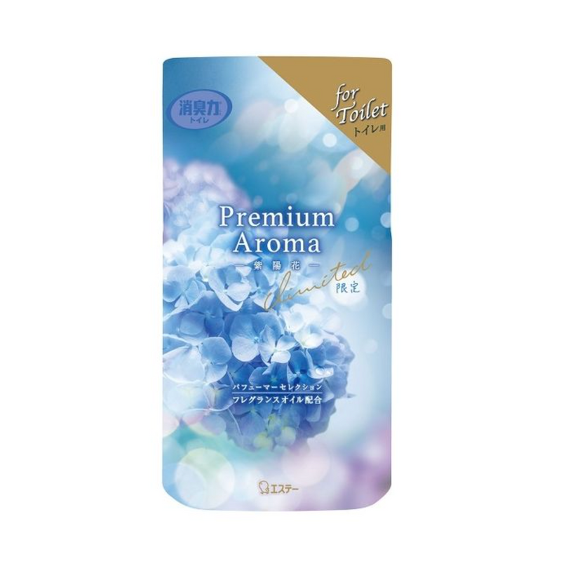 S.T. Premium Aroma Restroom Air Deodorizer (Hydrangea) 小鸡仔 消臭力 洗手间除臭芳香剂  (绣球花) 400ml