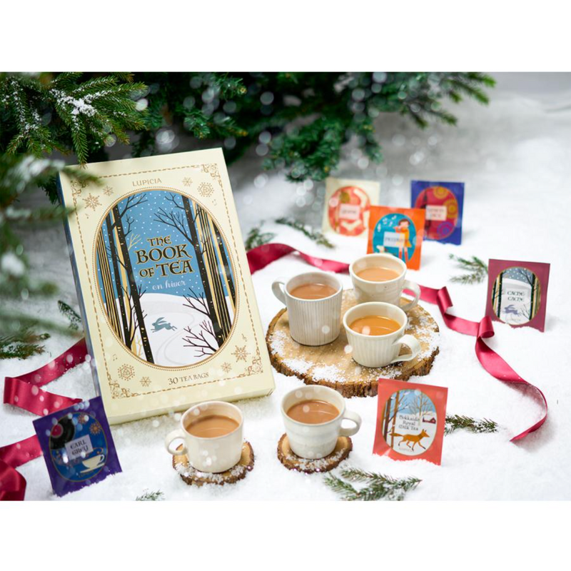 LUPICIA The Book Of Tea en hiver 2024 Winter Collection Tea Assortment Gift 30pcs 日本Lupicia绿碧茶园 2024冬季限定 茶书茶包礼盒 30包入