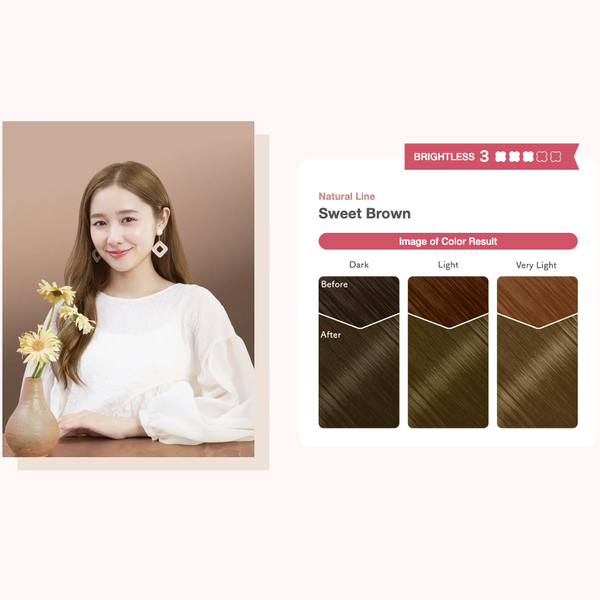 HOYU Beautylabo Whip Hair Color (Sweet Brown) 美源 Beautylabo 摇摇慕斯染发剂 (甜美棕) 120ml