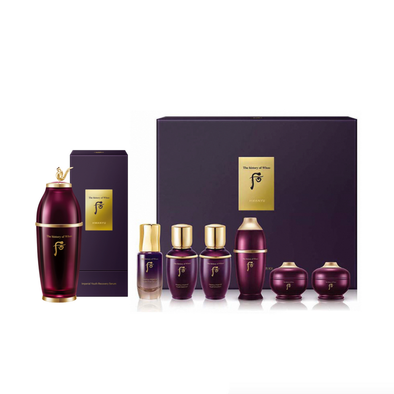 [Pre-Order] THE HISTORY OF WHOO Hwanyu Imperial Youth Recovery Serum Set (Gift Included) [提前预定] 韩国后 还幼津液套装 (附赠品)