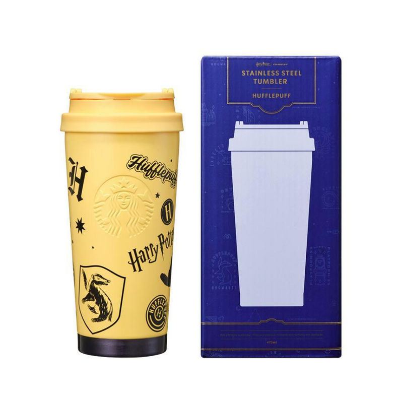 [Pre-Order] Korean SBUX HP New Year Magical Miracle Series SS Huffle puff Elma Tumbler 473ml [预售] 韩国星巴克 哈利波特新年神奇奇迹系列 SS赫奇帕奇艾尔玛保温杯 473ml