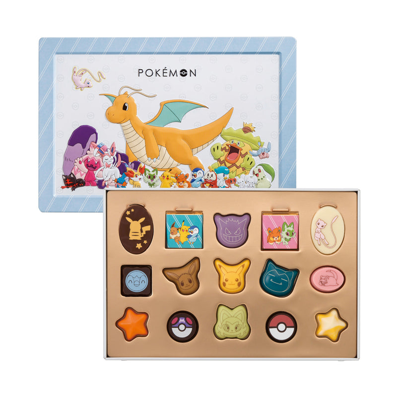 [Pre-Order] MATSUKAZEYA X Pmon Set L 15pcs/box [预售] 日本松風屋 X 宝可梦巧克力礼盒 L 15枚/盒