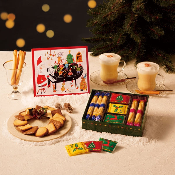 YOKU MOKU 2024 Holiday Season Assortment 26pcs/Box 日本YOKU MOKU 2024圣诞限定曲奇饼干蛋卷礼盒 26枚入