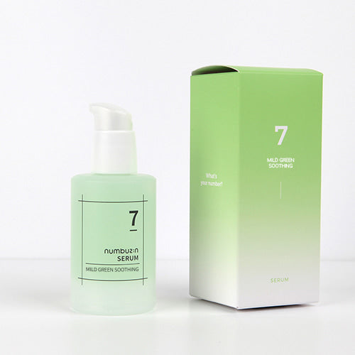 NUMBUZIN No.7 Mild Green Soothing Serum 潤碧之茵 No.7 全绿敏感修复精华 50ml