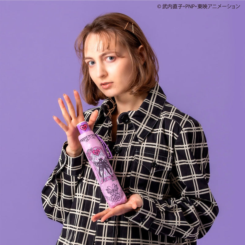 ANNA SUI x Sailor Moon Folding Umbrella 10 Senshi Pattern (Pale Pink) 安娜苏×美少女戰士折叠伞 战士图案款（淡粉色）