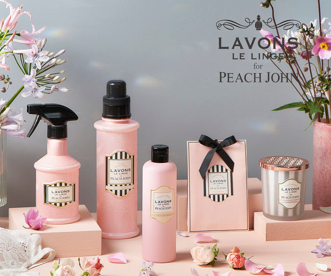 LAVONS Le Linge Fabric Conditioner Peach John (Secret Blossom) 朗蓬恩 衣物柔软柔顺剂 (秘密诱惑) 600ml