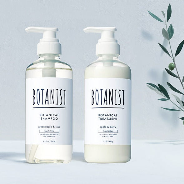 BOTANIST Botanical Smooth Shampoo (Green Apple & Rose) 植物学家 植物性清爽柔顺系列洗发水 (青苹果&玫瑰) 490ml