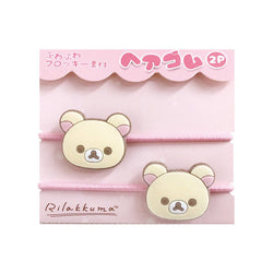 SAN-X Rilakkuma Flocky Hair Tie (Korilakkuma) 日本SAN-X 松弛熊绒毛发圈 (小白熊)