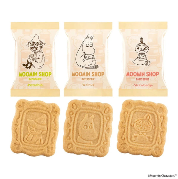 [PRE-ORDER] MOOMIN SHOP PATISSERIE Cream Sandwich Cookies 9pcs/Box [预售] 日本MOOMIN SHOP PATISSERIE 噜噜米点心 奶油夹心饼干 9片/盒