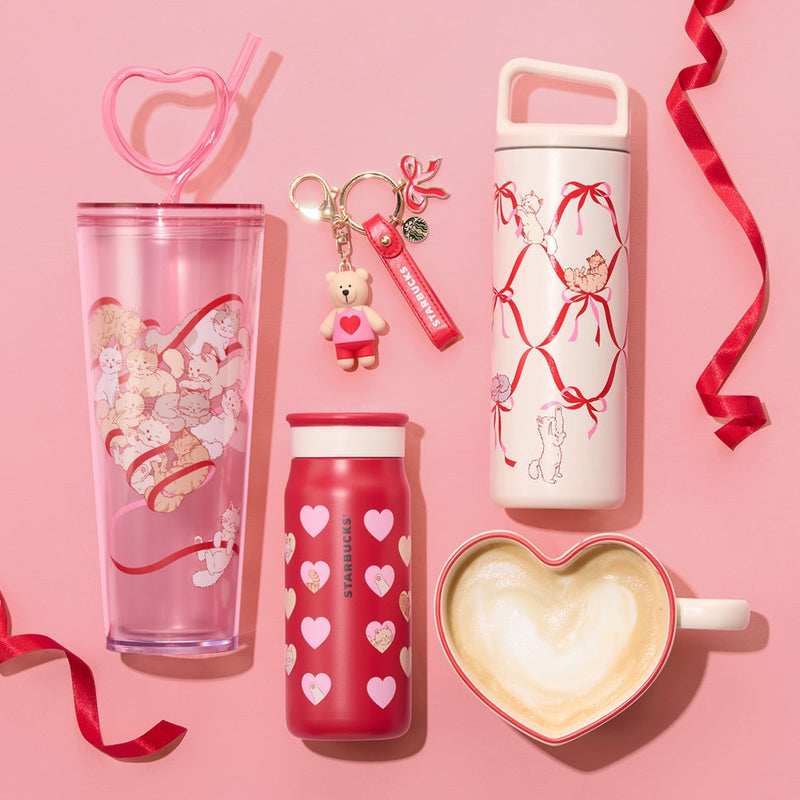 [Pre-Order] Japan SBUX 2025 Valentine Collection Valentine Cold Cup Tumbler 710ml [预售] 日本星巴克 2025情人节系列 情人节冷饮杯 710ml