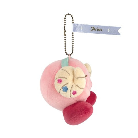 SAN-EI Kirby Horoscope Collection Plush (Aries) 三英 星之卡比星座系列公仔挂件 (白羊座)