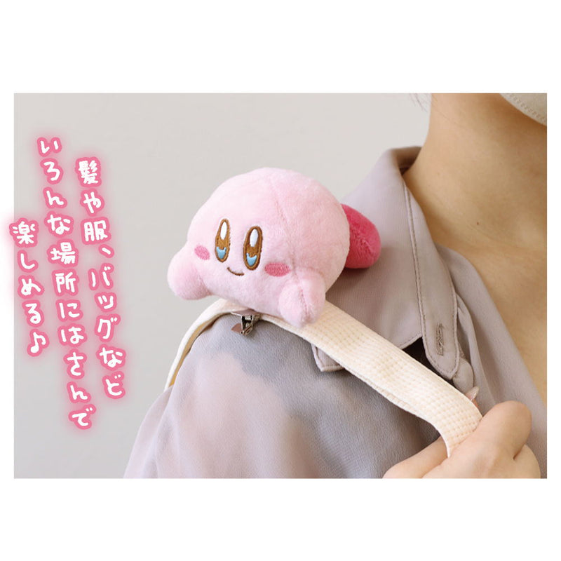 T's Factory Kirby's Dream Land Nesoberi Kirby Mascot Hair Clip 日本 T's Factory 星之卡比趴趴毛绒金属发夹