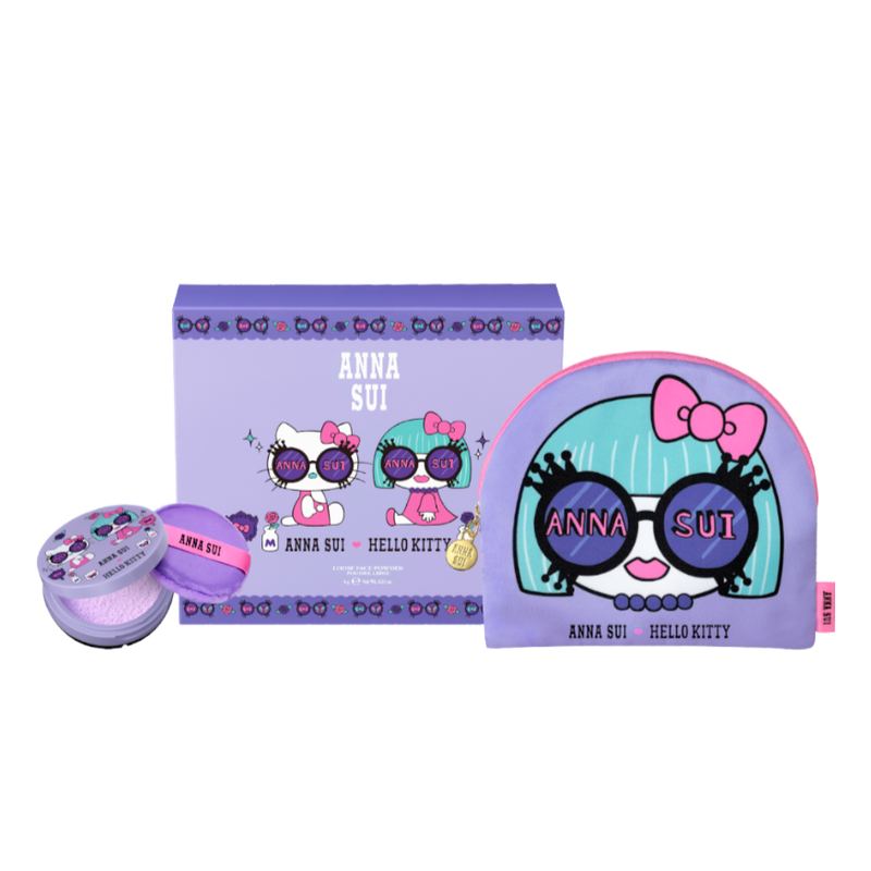 [PRE-ORDER] Anna Sui X HK Loose Powder Mini Set (200) [预售] 安娜苏 x 凯蒂猫 魔法柔润无瑕蜜粉迷你套装 (200) 6g