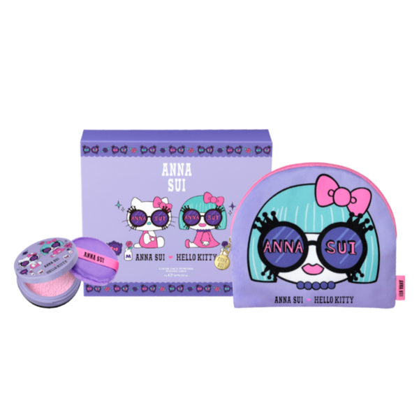 [PRE-ORDER] Anna Sui X HK Loose Powder Mini Set (300) [预售] 安娜苏 x 凯蒂猫 魔法柔润无瑕蜜粉迷你套装 (300) 6g