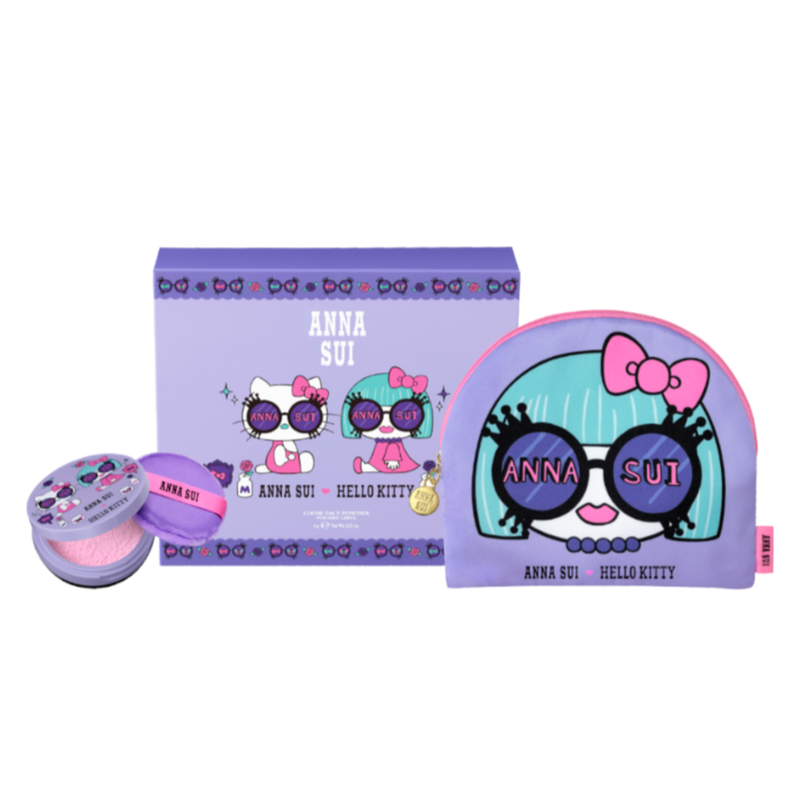 [PRE-ORDER] Anna Sui X HK Loose Powder Mini Set (300) [预售] 安娜苏 x 凯蒂猫 魔法柔润无瑕蜜粉迷你套装 (300) 6g