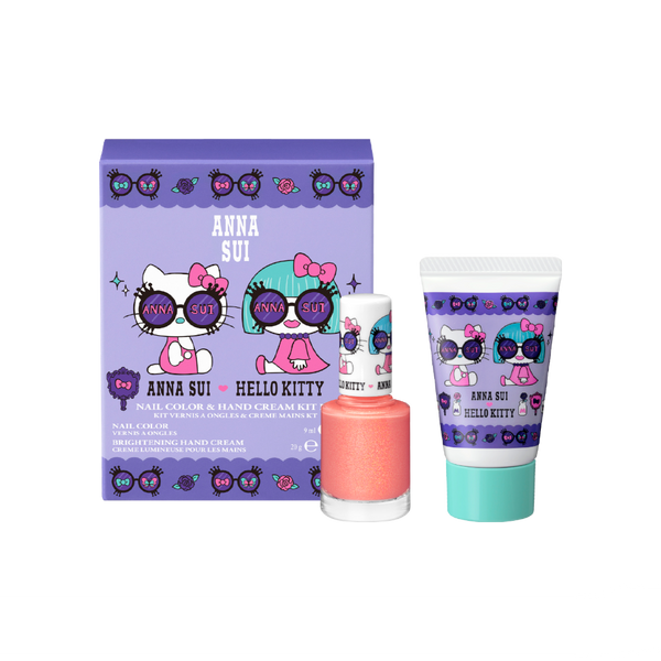 [PRE-ORDER] Anna Sui X HK Nail Color & Hand Cream Kit (02) [预售] 安娜苏 x 凯蒂猫 指甲油护手霜套装 (02)