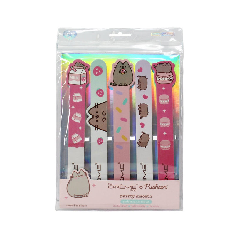 THE CREME SHOP Pusheen Easy Shape Nail Files Set THE CREAM SHOP 胖吉猫指甲锉组