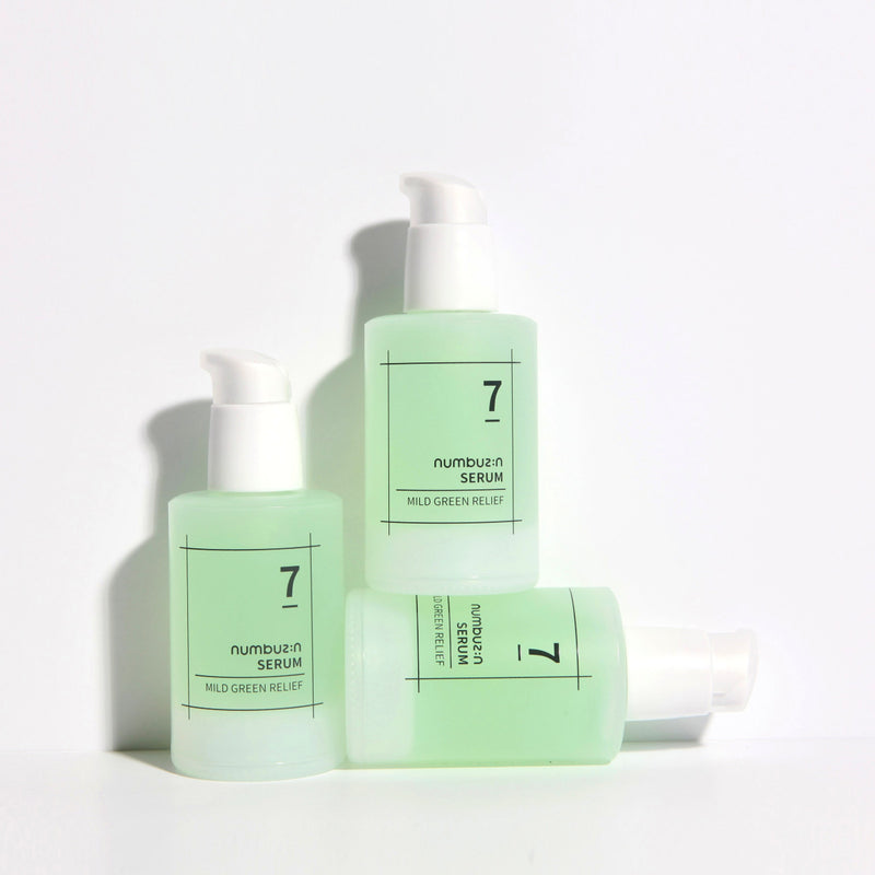 NUMBUZIN No.7 Mild Green Soothing Serum 潤碧之茵 No.7 全绿敏感修复精华 50ml