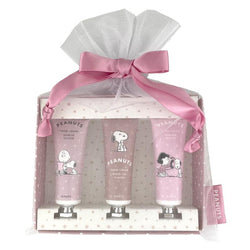 SHOBIDO Snoopy Hand Cream 3-Piece Set (Pink) 妆美堂 史努比护手霜3件套（粉色款)